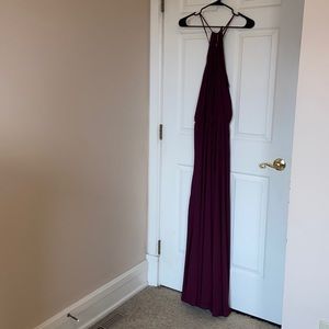 Lulu’s purple maxi dress